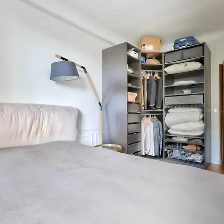 Appartement Chic Buttes Chaumont Paris Exterior foto